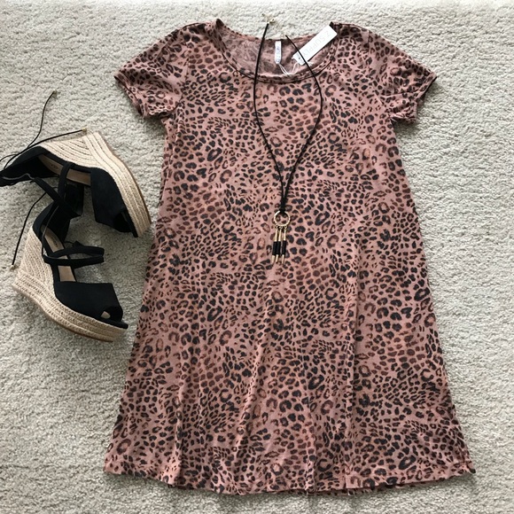 z supply leopard dress